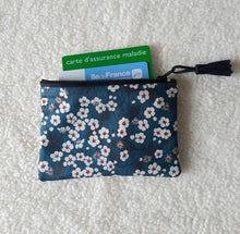 Charger l&#39;image dans la galerie, Porte carte trousse liberty mitsi&amp;cie 