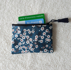 Porte carte trousse liberty mitsi&cie 